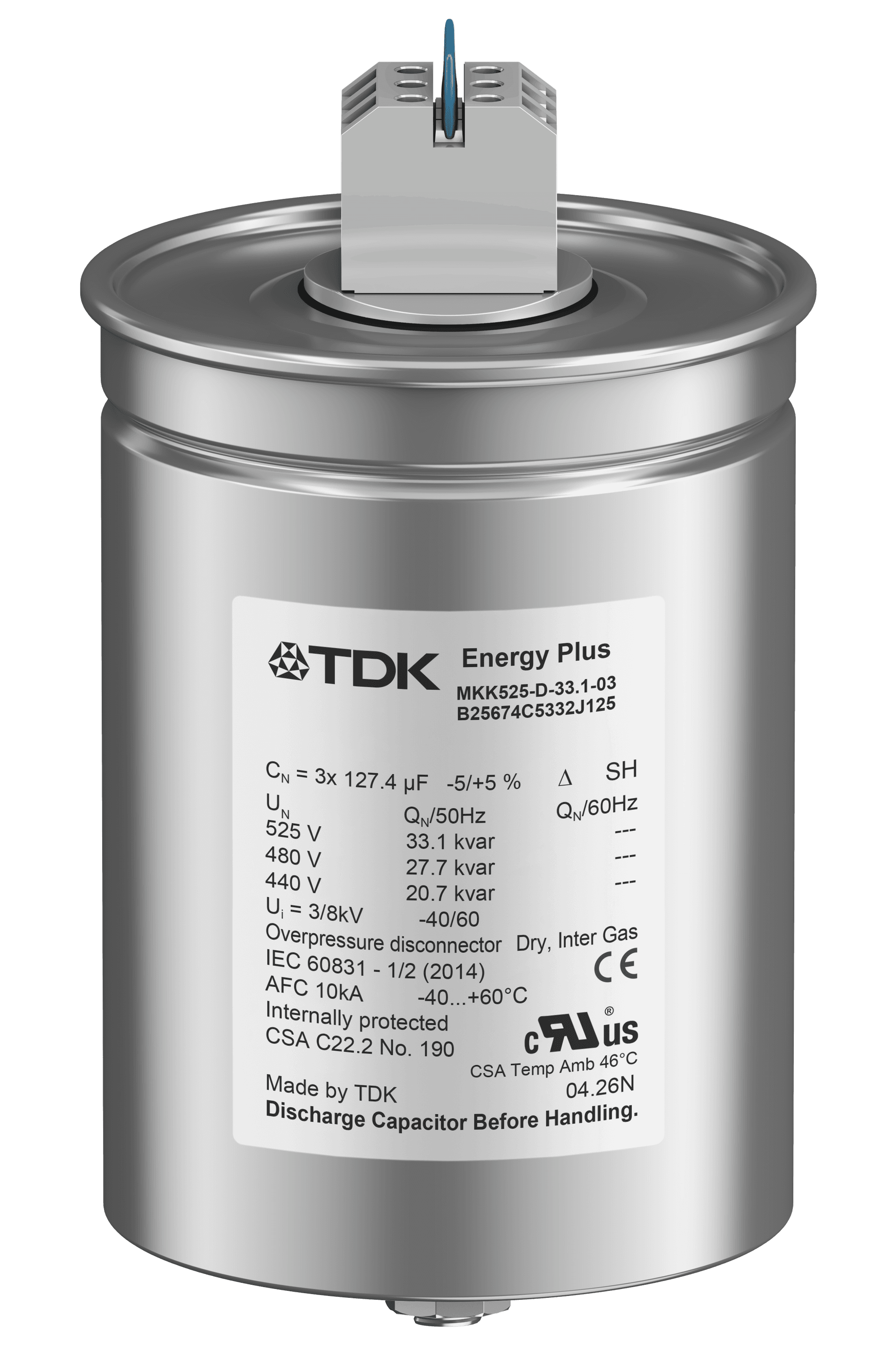 PhaseCap Energy Plus (Resin) · EPCOS